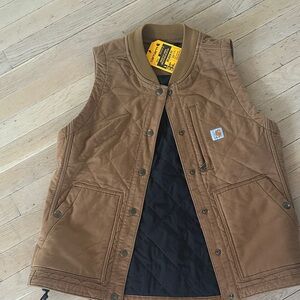 NWT Carthartt women’s vest Carthart brown
